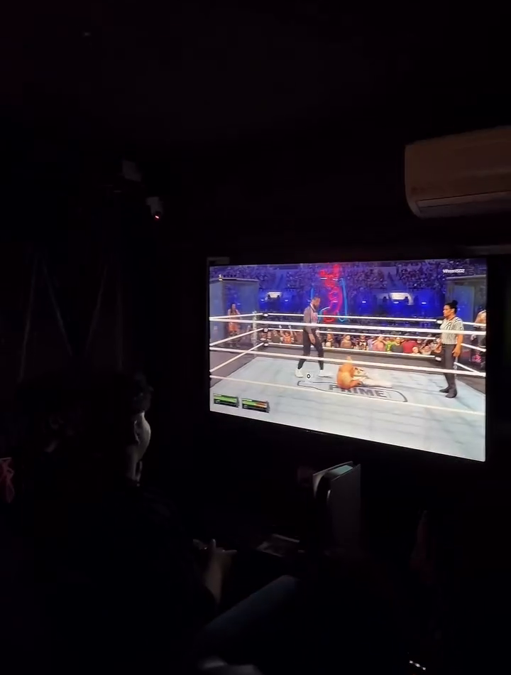 FIFA on big screen